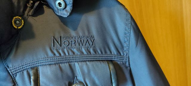 Parka Geographical Norway Acore Navy taglia M