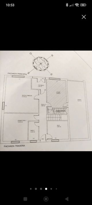 Casa en alquiler con facilidad de ➕  o  ➖  terreno