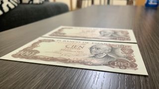 100 PESETAS 1970 7W PAREJA