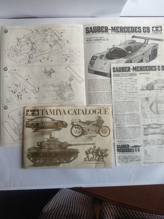 Maqueta Tamiya Sauber - Mercedes C9 1990