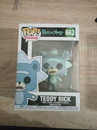 Teddy Rick Funko POP Animation 662 Rick and Morty