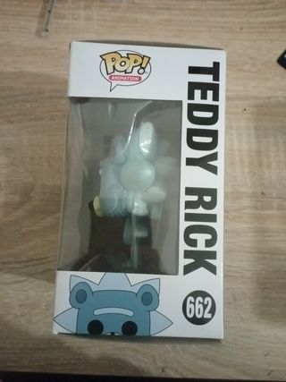 Teddy Rick Funko POP Animation 662 Rick and Morty