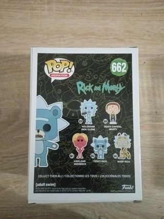 Teddy Rick Funko POP Animation 662 Rick and Morty