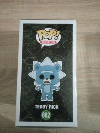 Teddy Rick Funko POP Animation 662 Rick and Morty