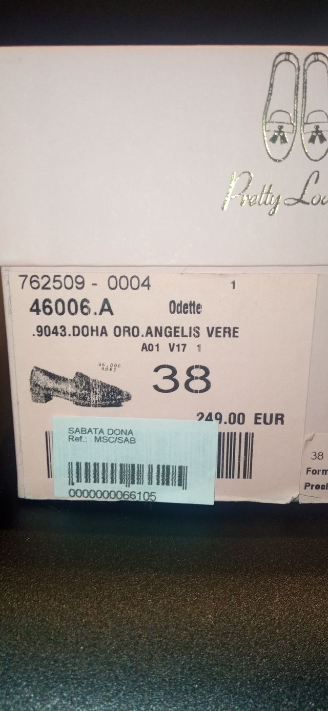 Bailarinas pretty ballerinas Dorados NUEVO