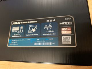 Portatil Asus X553M 