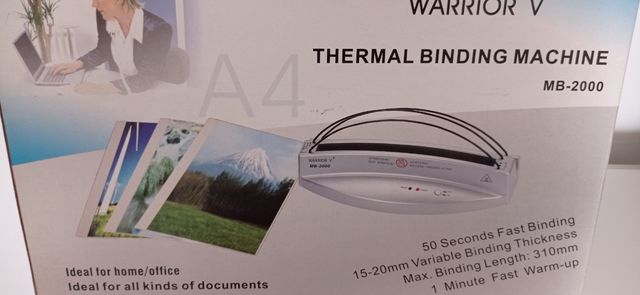 Encuadernadora térmica