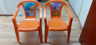 sillas de plastico