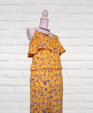 Mono floral volantes Kiabi Talla Xs