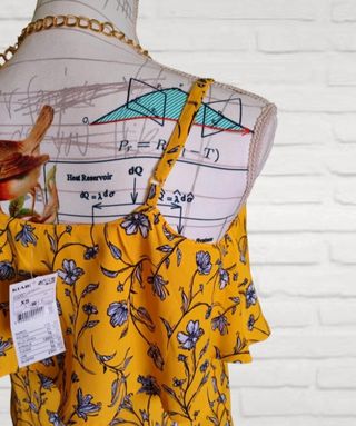 Mono floral volantes Kiabi Talla Xs