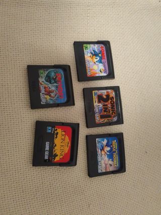 juegos sega Game gear 