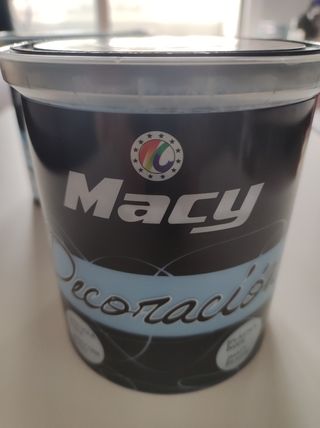 LOS 2 BOTES DE PINTURA MACY 750c.c.