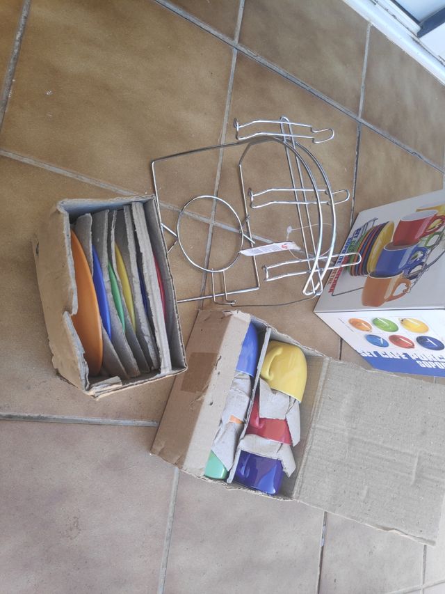 SET CAFE PORCELANA nuevo a estrenar