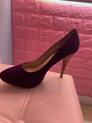 Zapato tacón Zara Colección 