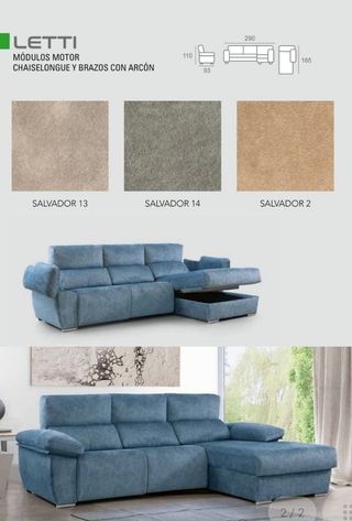 chaiselongue,RELAX ELÉCTRICOS,ARCON BRAZOS