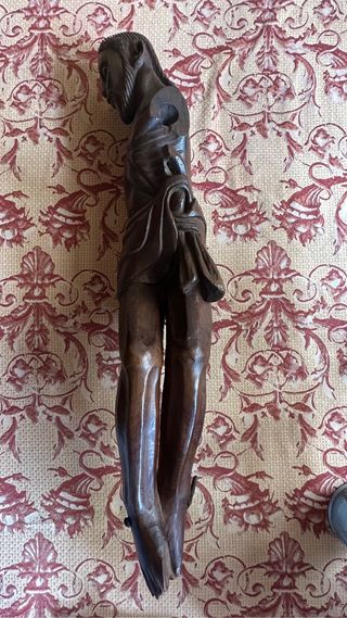 Cristo en madera Antiguedades