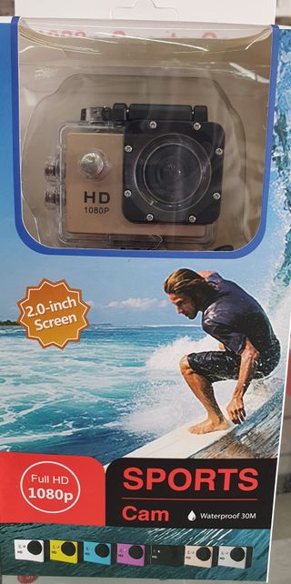 CAMARA DEPORTIVA ACUATICA HD