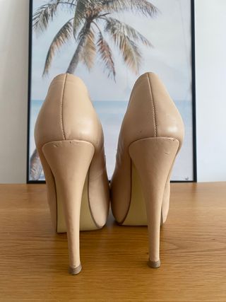 Zapatos de tacón con plataforma