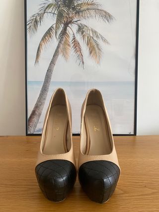 Zapatos de tacón con plataforma