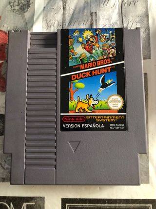 SUPER MARIO BROS + DUCK HUNT NINTENDO