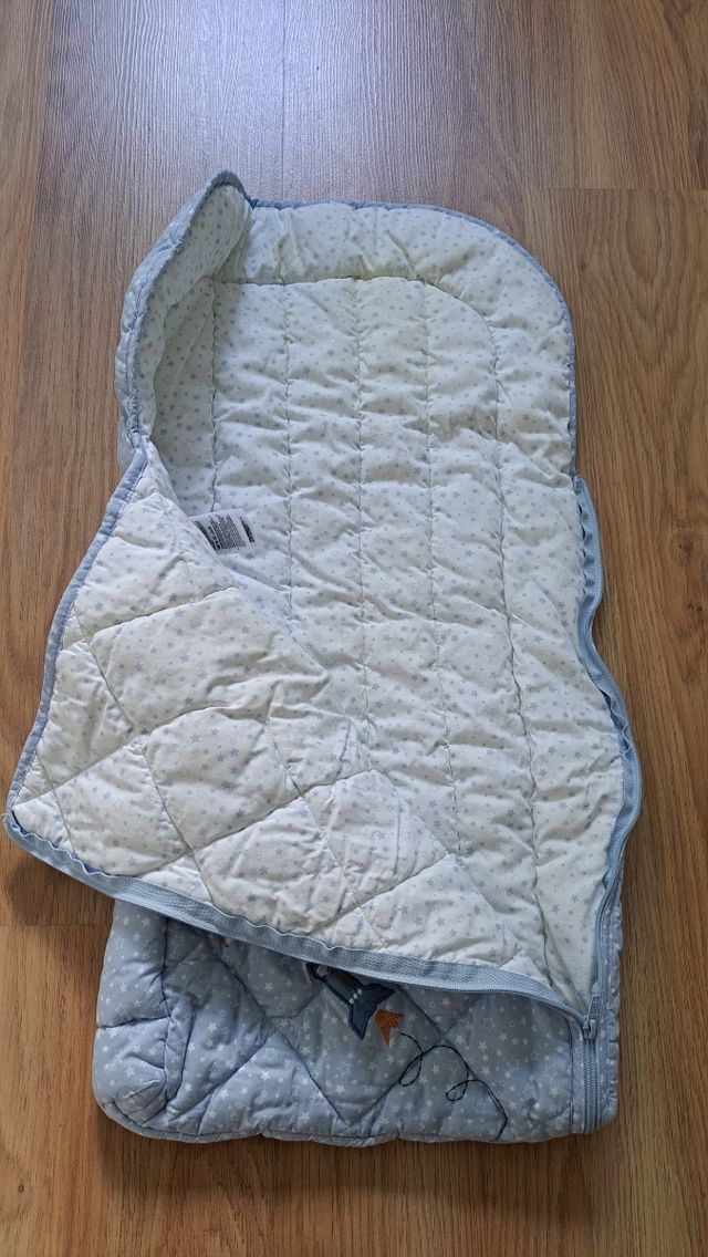 Saco bebé azul Mothercare