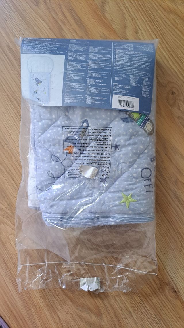 Saco bebé azul Mothercare