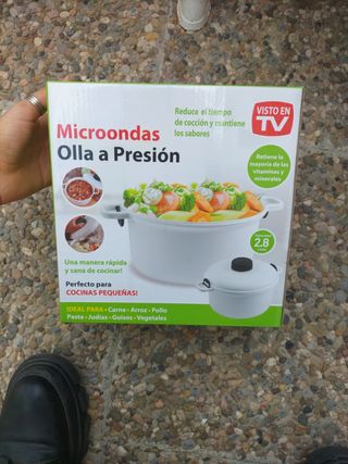 Microondas olla a presión