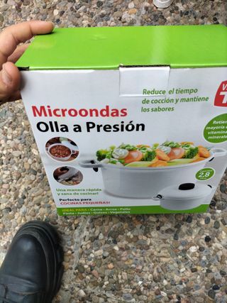 Microondas olla a presión