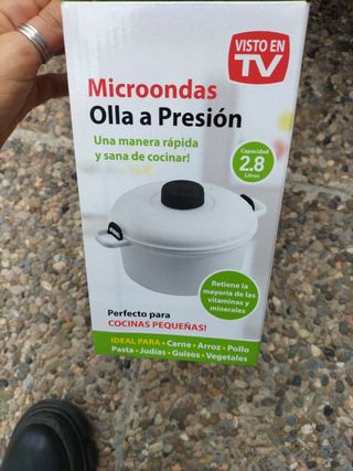 Microondas olla a presión
