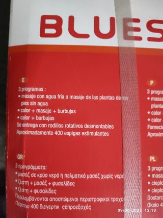 Masajeador hidromasaje de pies