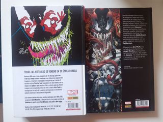 Tomo Venom Greatest Hits y Veneno Origen Oscuro