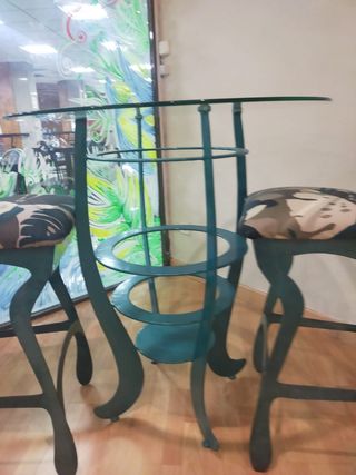 set mesas y sillas para cafeteria o restaurante