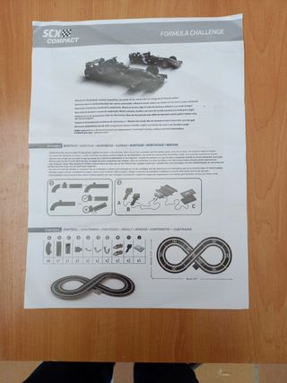 SCALEXTRIC COMPACT : Fórmula CHALLENGE