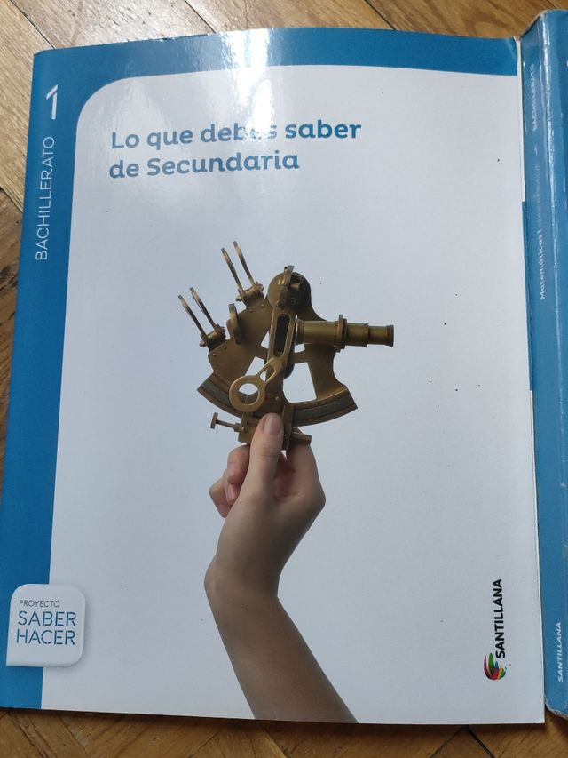 Libro Matematicas I, 1 de bachillerato