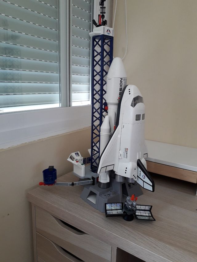 estación espacial playmobil