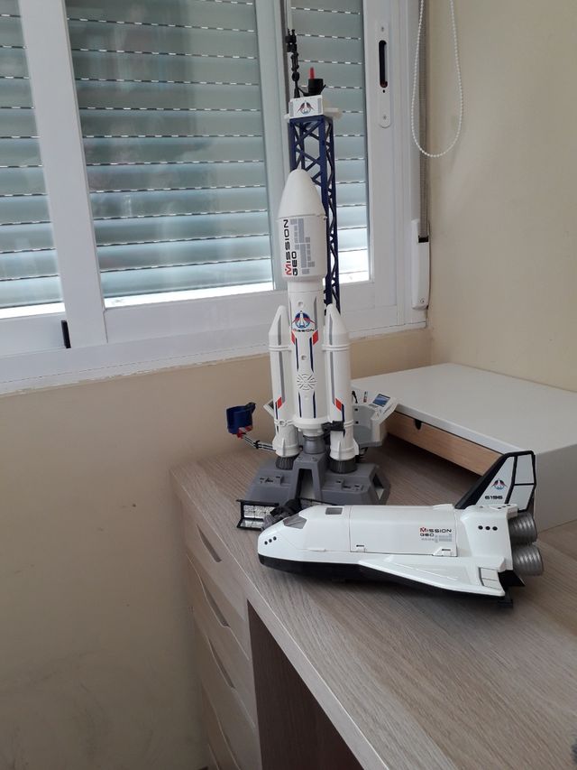 estación espacial playmobil