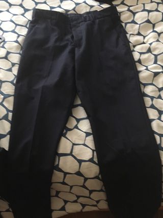 Traje Zara azul marino talla 46