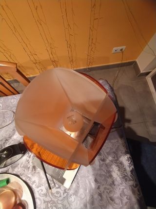 lámpara. mesa. vintage.