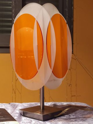 lámpara. mesa. vintage.