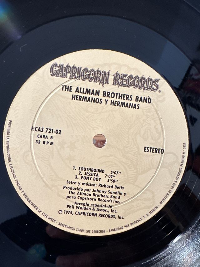 vinilo LP - ALLMAN BROTHERS