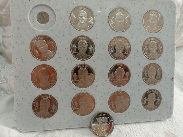 Colección monedas F.C.B