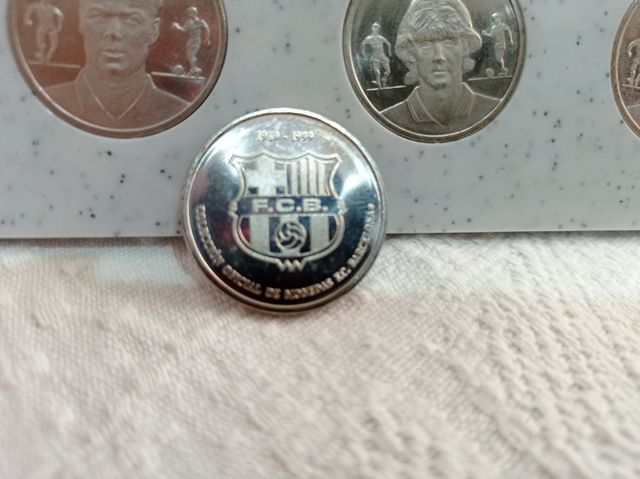 Colección monedas F.C.B