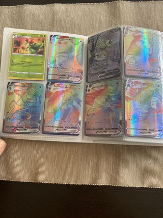 Álbum y cromos pokemon