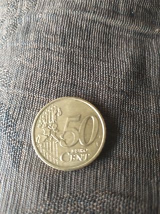 Moneda 50 céntimos coleccion Edificio Secesión)