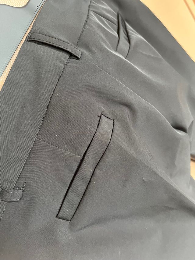 Pantalone donna Imperial nero lucido no stiro