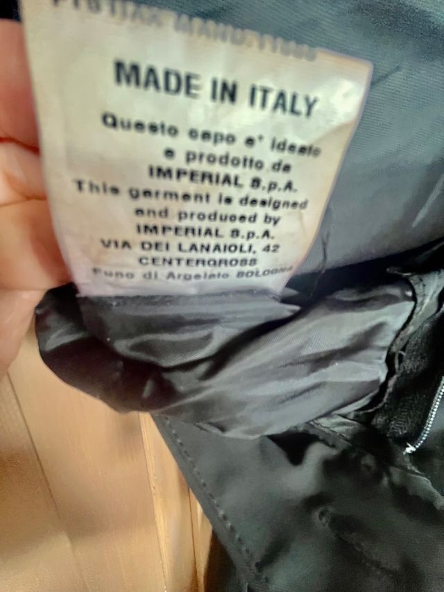 Pantalone donna Imperial nero lucido no stiro