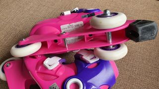 patines 3 ruedas convertibles en línea. niña. 26