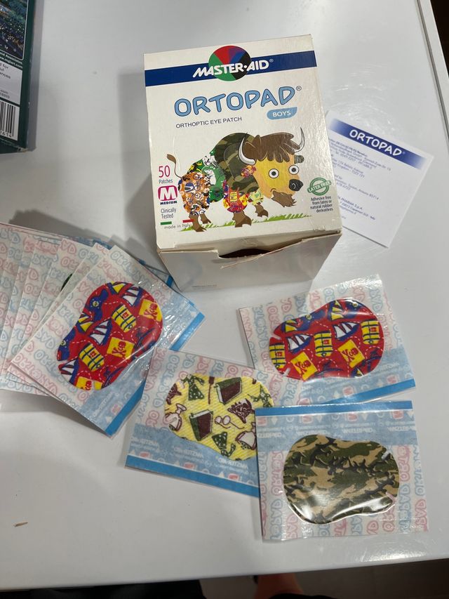 Parches ojo vago REGALO