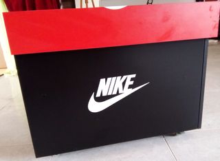 original cajón - mesa con ruedas 
