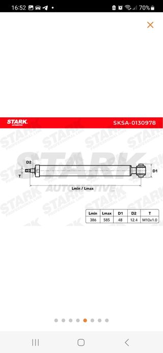 Vendo AMORTIGUADORES TRASEROS